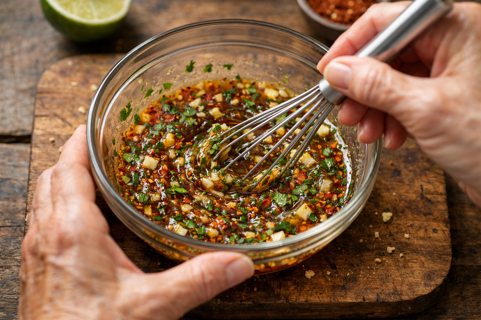 Step 1 - Grilled Chili Cilantro Lime Chicken