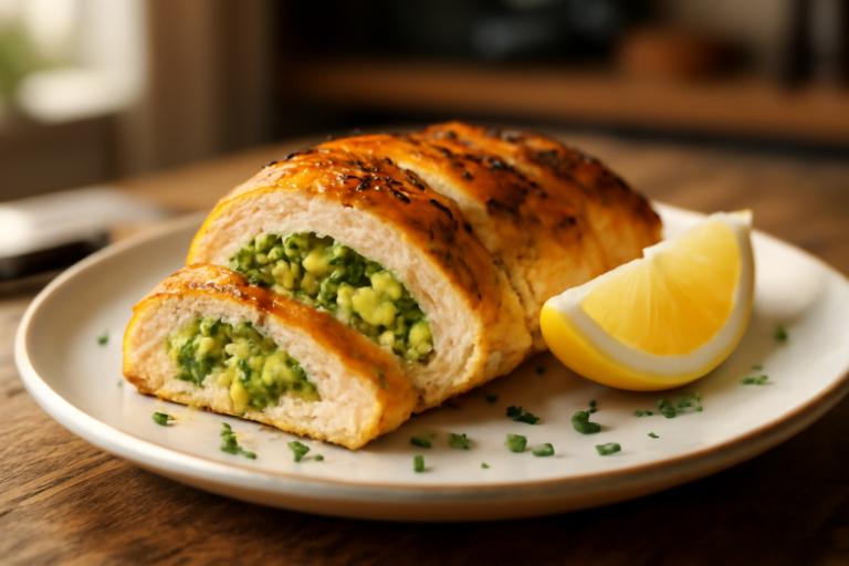 Broccoli Stuffed Chicken (Low-Carb, Keto) — Creamy, Cheesy & Juicy